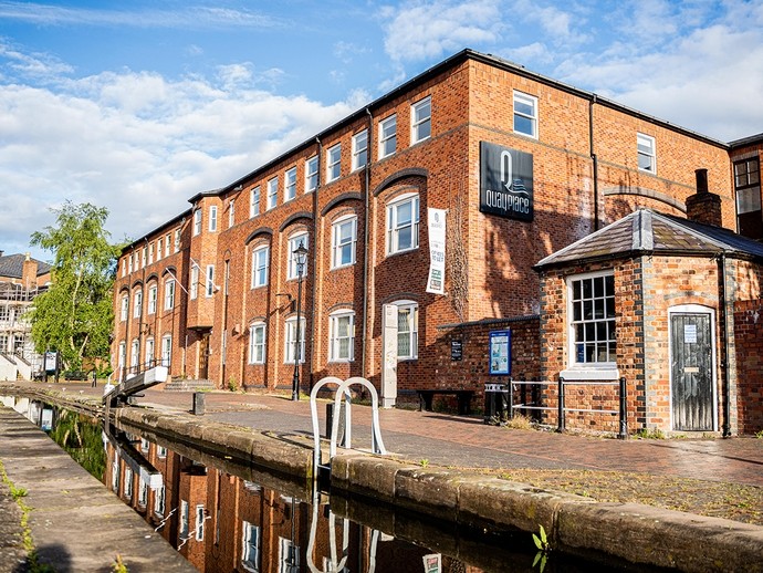 Quay Place building in Birmingham